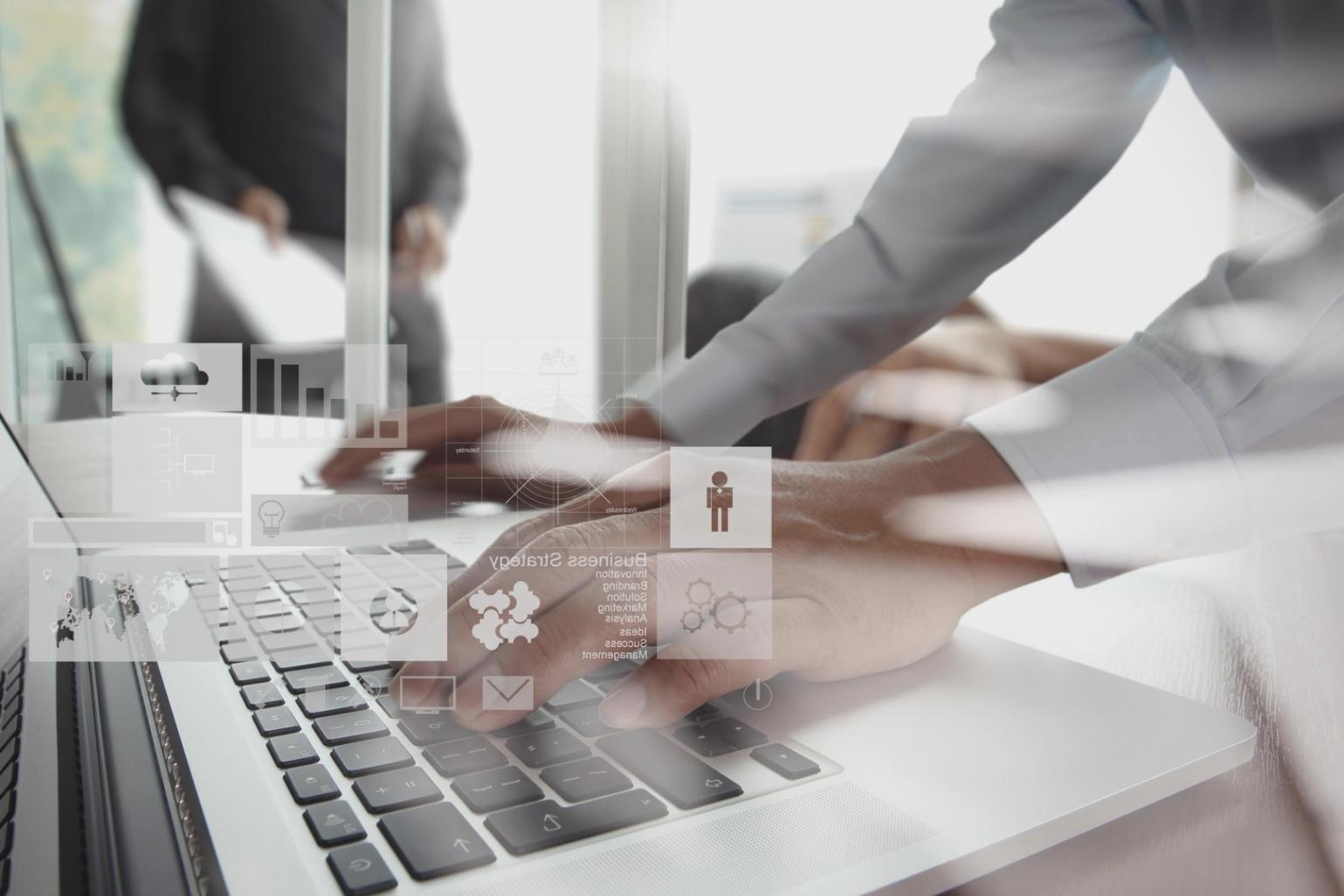 Team reviewing content performance metrics